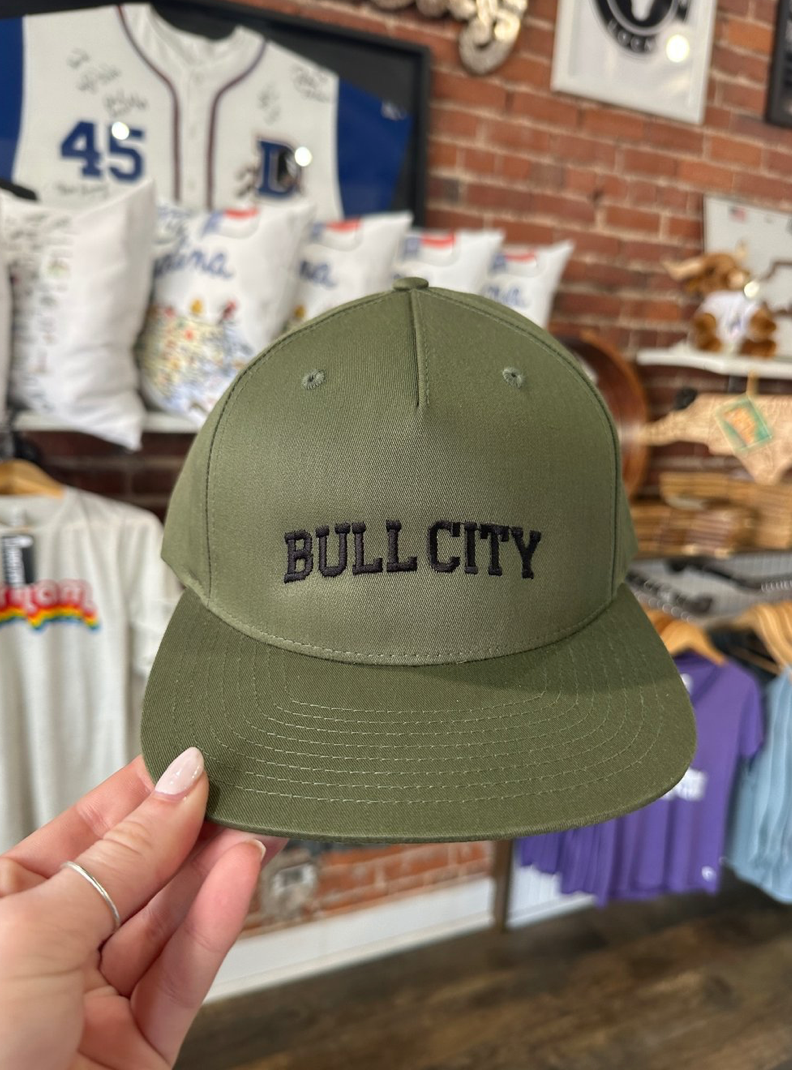 Bull City Snapback #2 (Loden)