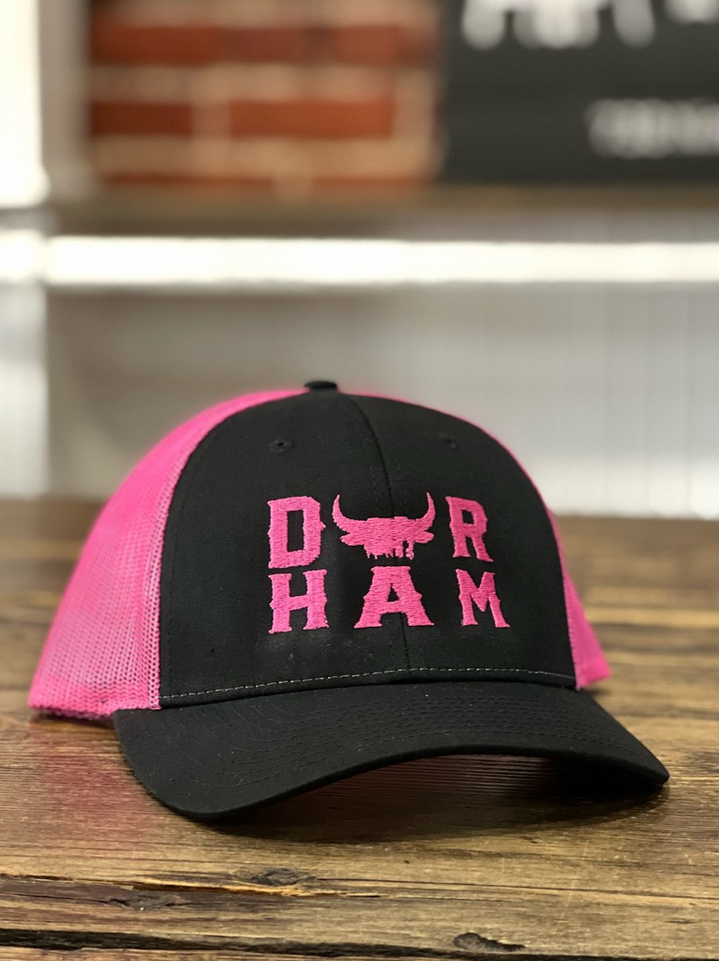 DUR-HAM Snapback #12 (Black / Neon Pink)