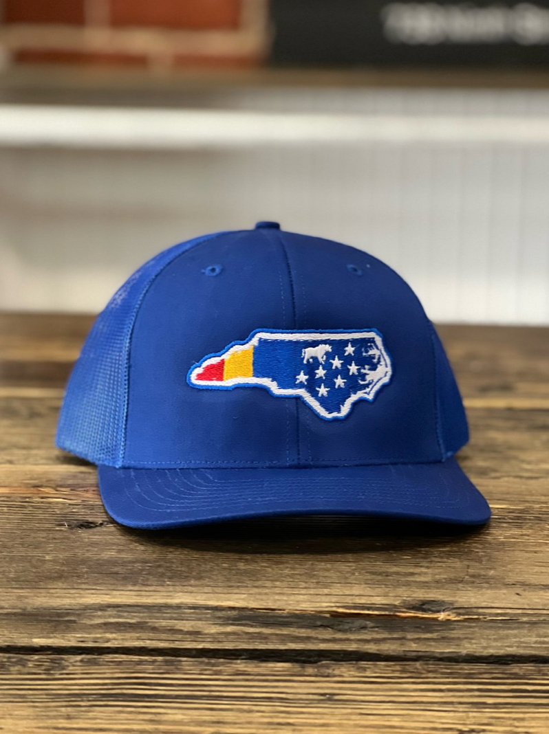 Durham Flag Snapback #17 (Royal)
