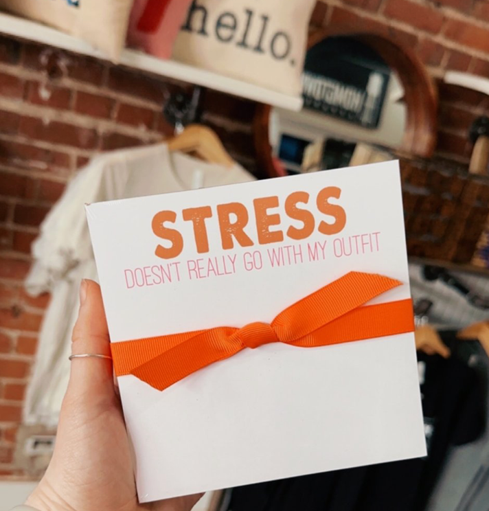 Stress Doesn't Really go Notepad