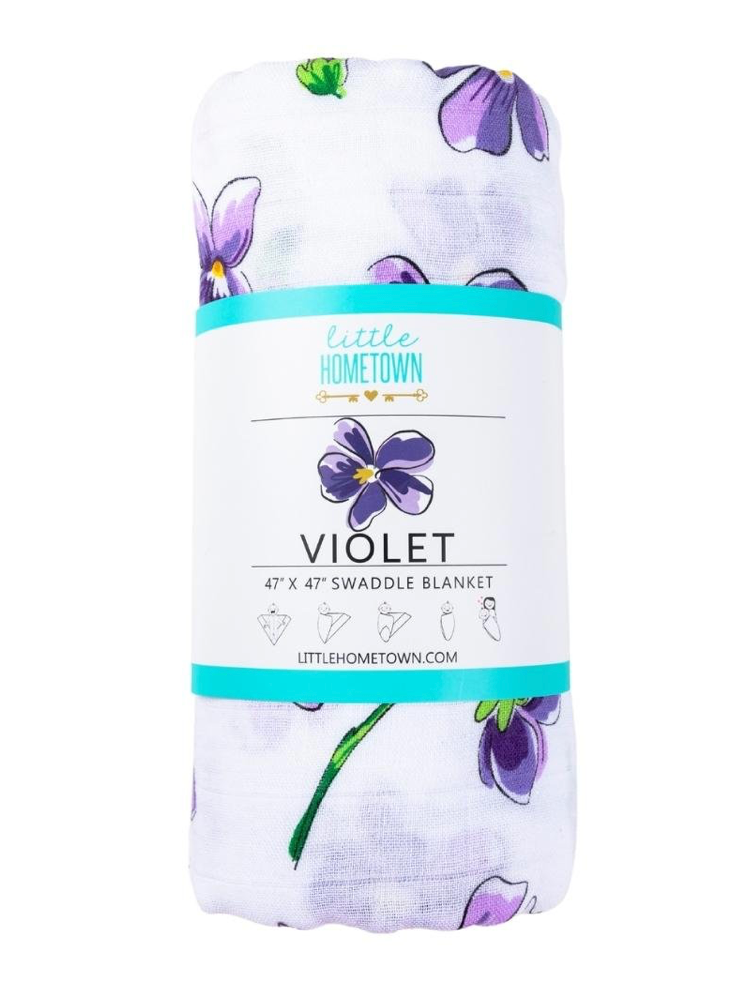 Violets Swaddle
