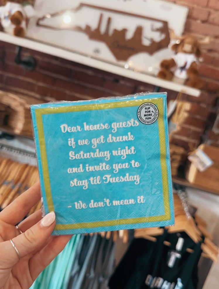 Dear House Guest Napkins