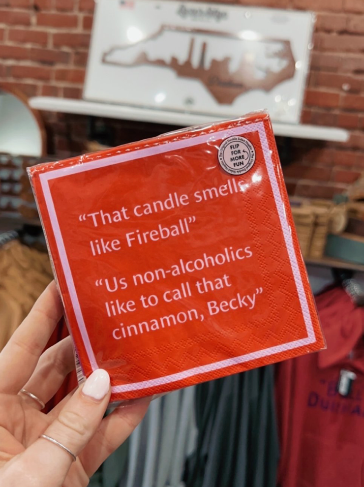 That Candle Smells Napkins