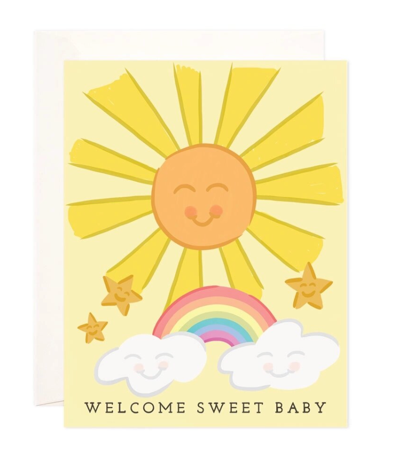 Welcome Sweet Baby Card