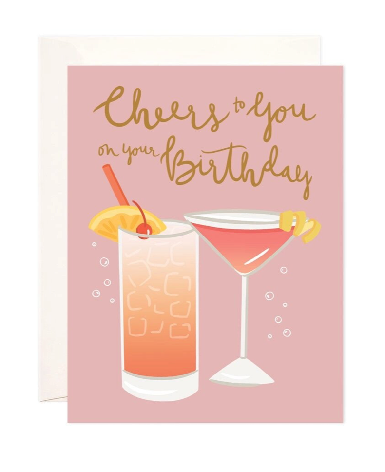Cheers to Your Birthday Card