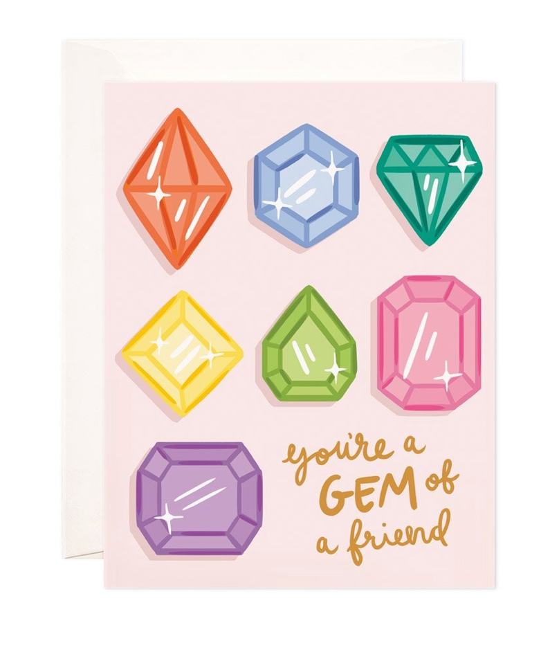 Gem of a Friend Card