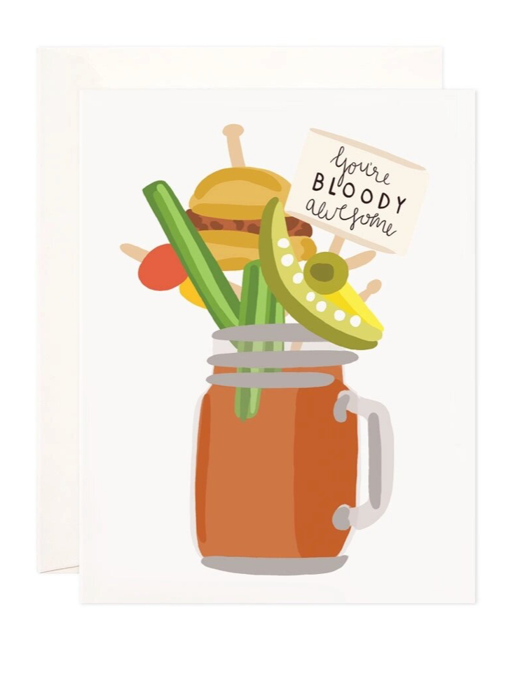 Bloody Awesome Card