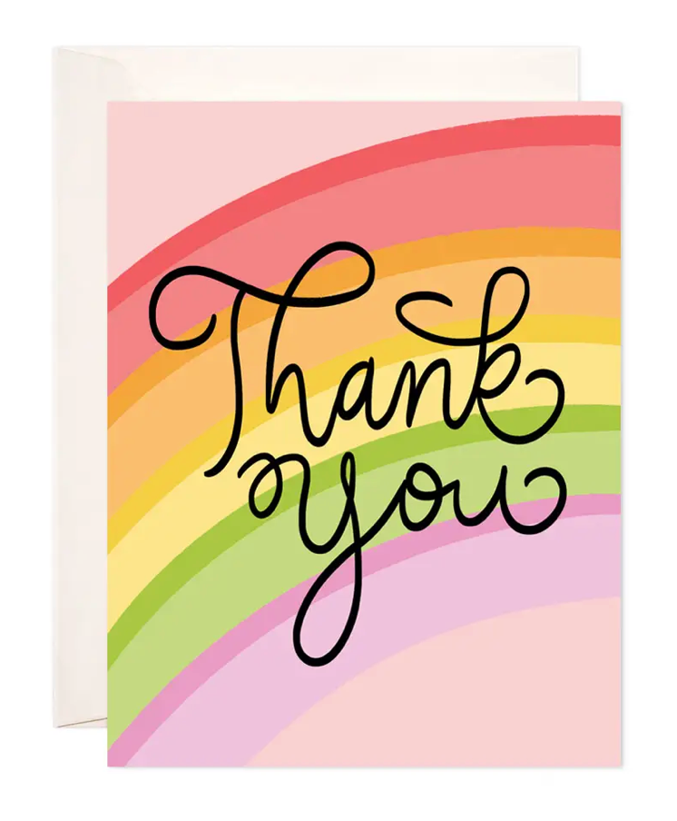 Thank You Rainbow Card