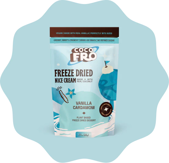 Vanilla Cardamom Freeze-Dried Vegan Ice Cream