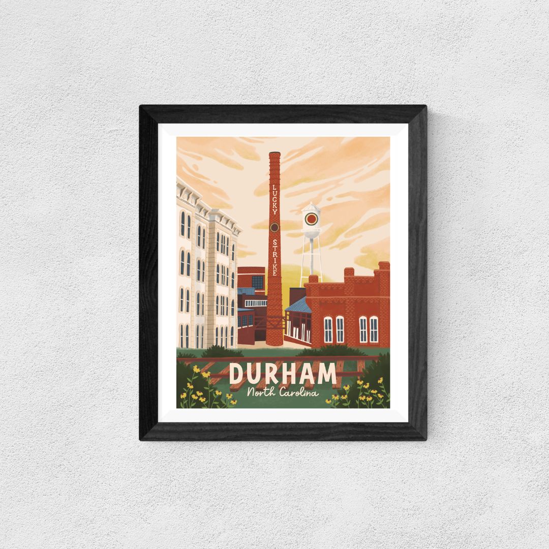 Durham, North Carolina Print