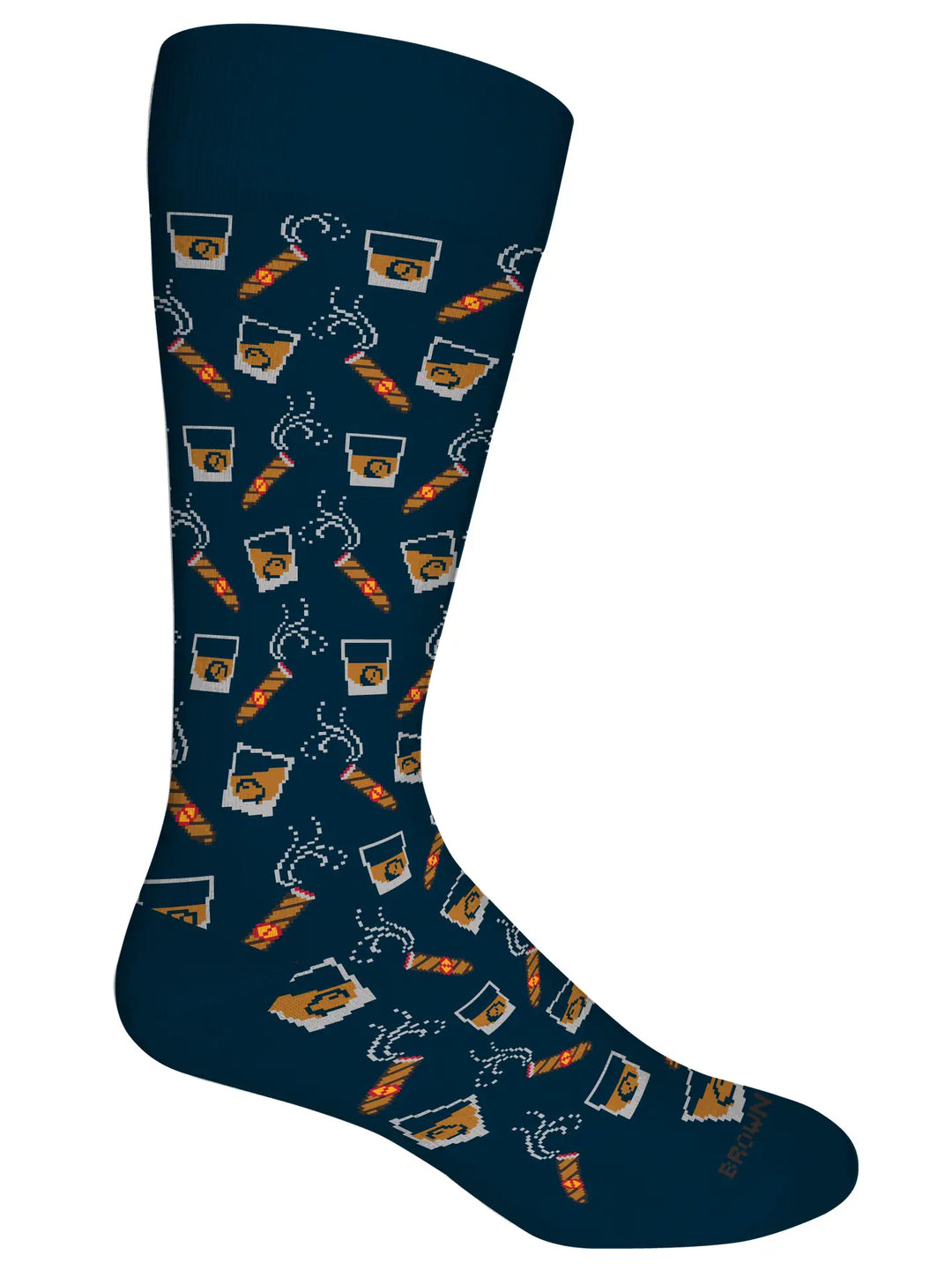 Bourbon and Cigars Socks