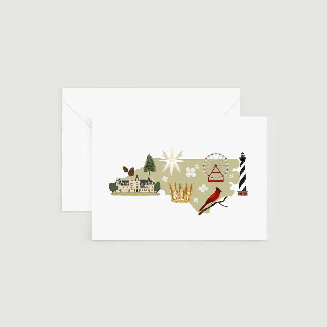 North Carolina Icons Card Boxed Set