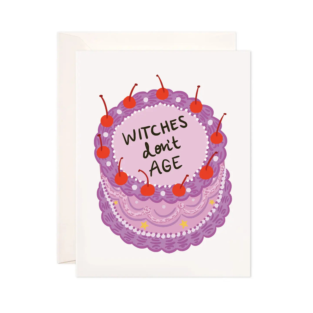 Witches Don't Age Card