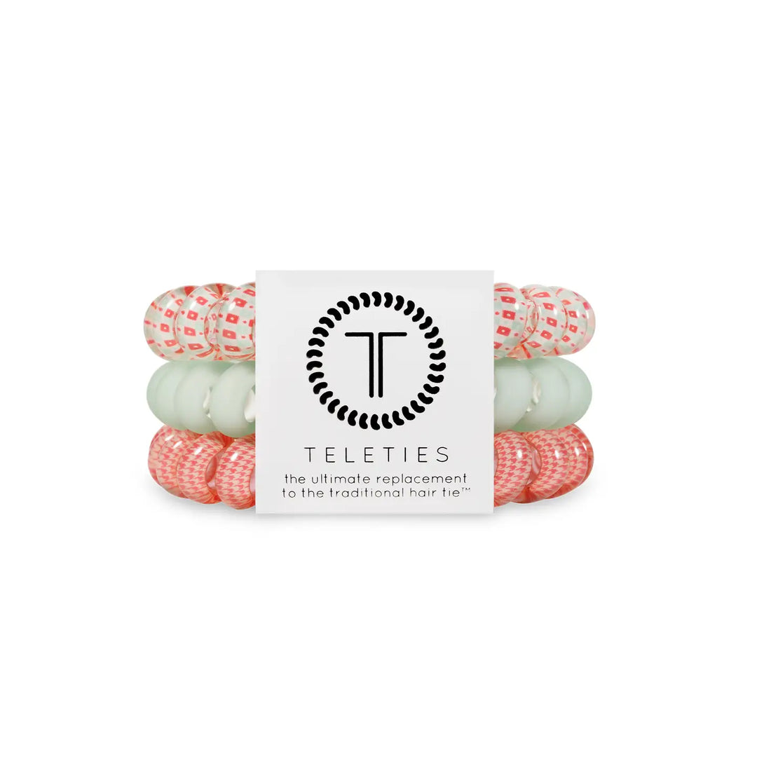 Calming Coral Large Hair Ties