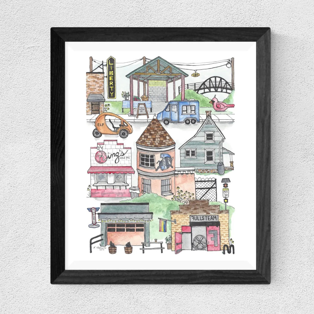 Durham Central Park Print