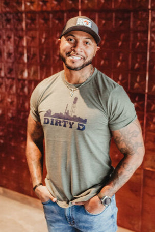 Dirty D T-Shirt #9 (Military Green)