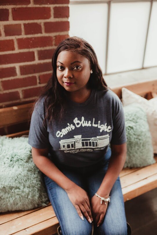 Sam's Blue Light T-Shirt #34 (Antique Denim)