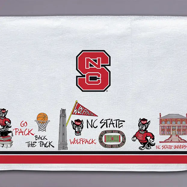 NCSU Icon Tea Towel