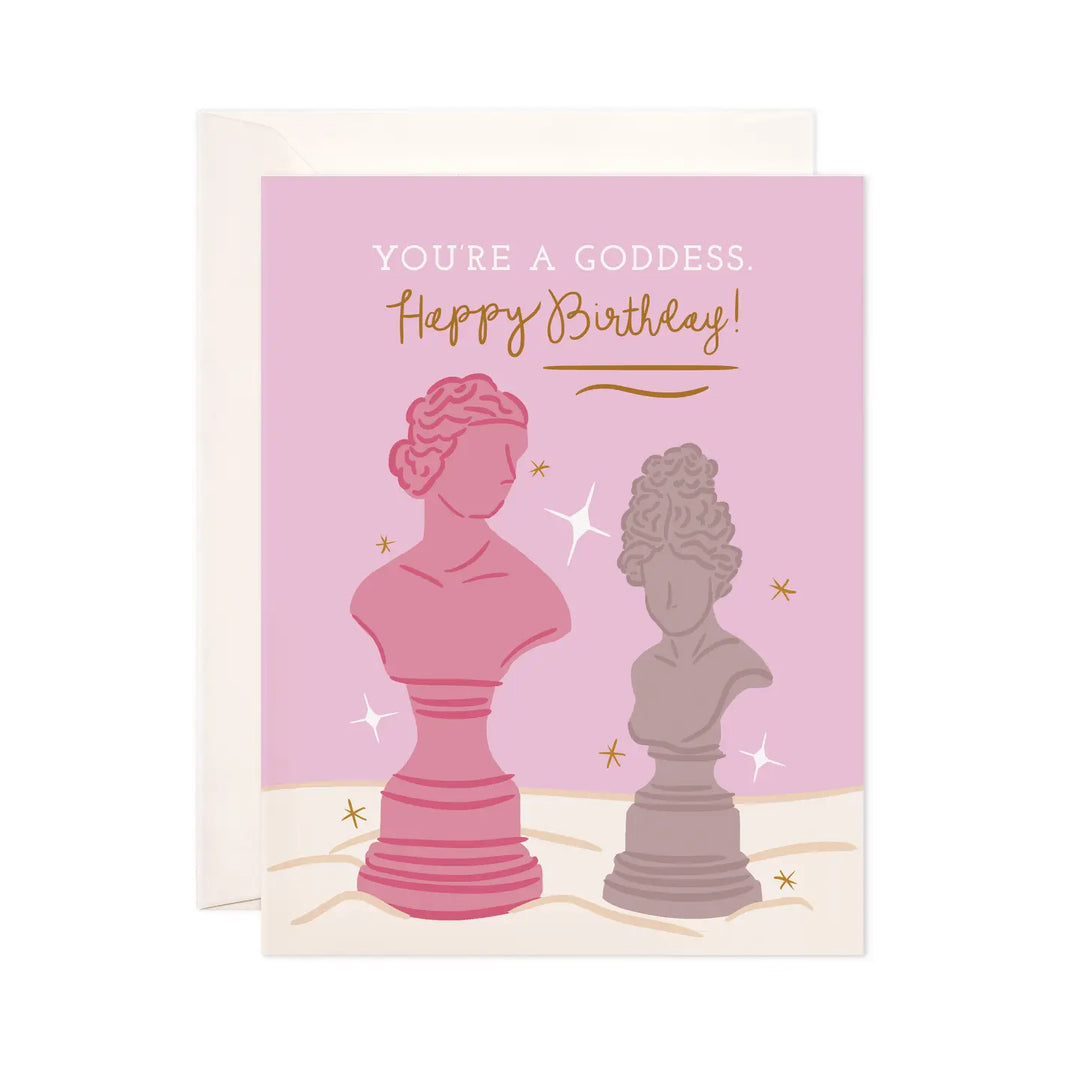 Goddess Birthday Card