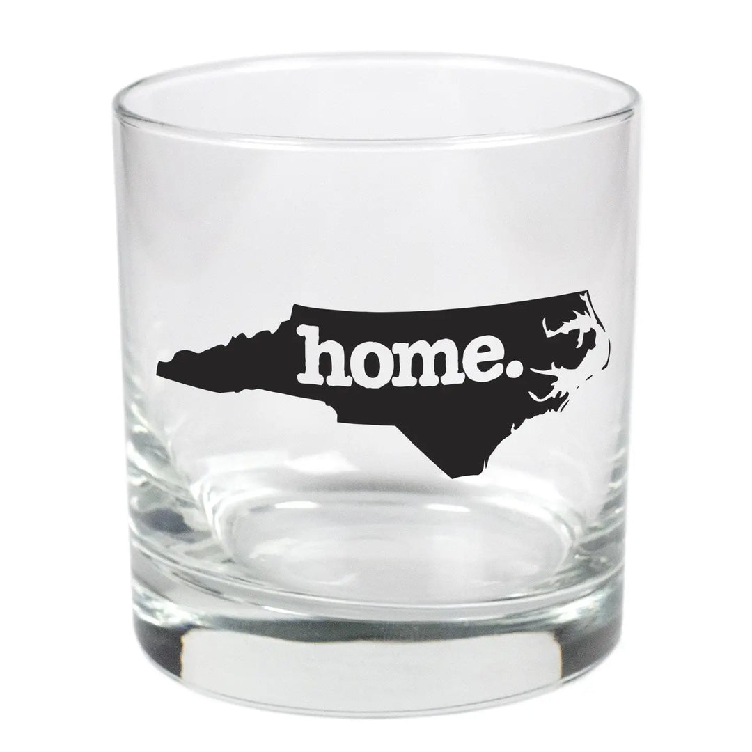 North Carolina Home Rocks Glass