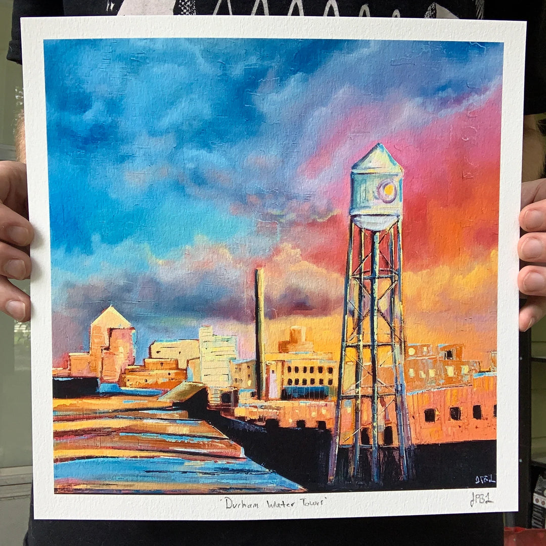 Lucky Strike Sunset Print