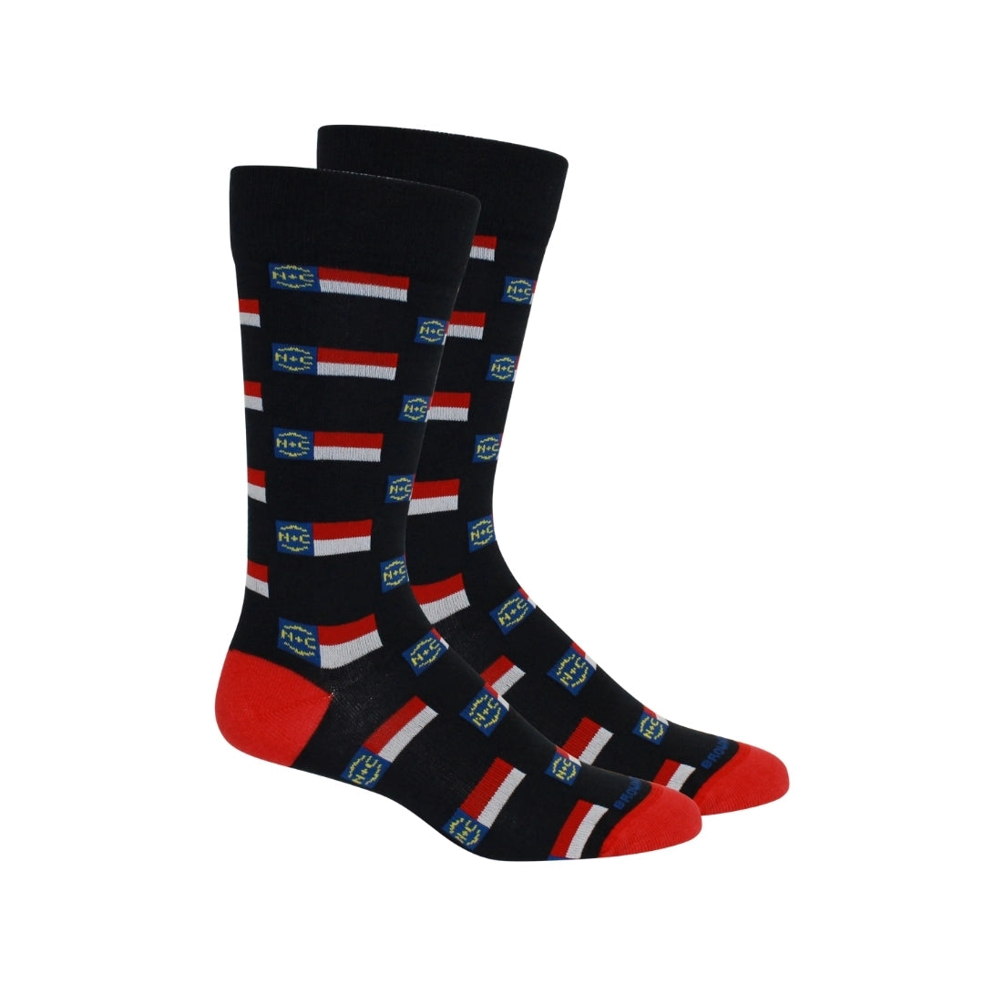 North Carolina Flag Socks