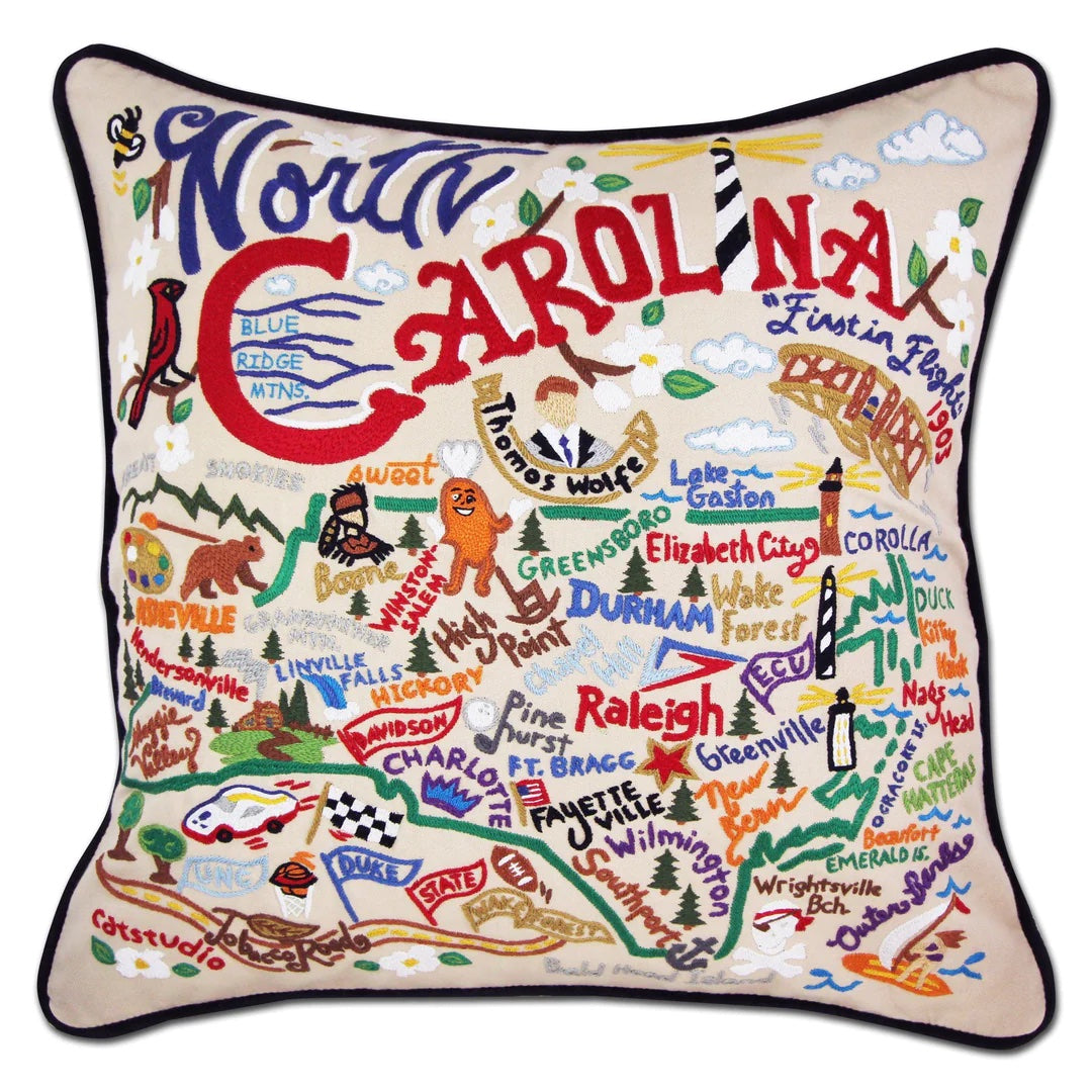 North Carolina Pillow