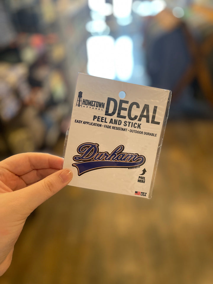 Durham Baseball Vinyl Decal #7