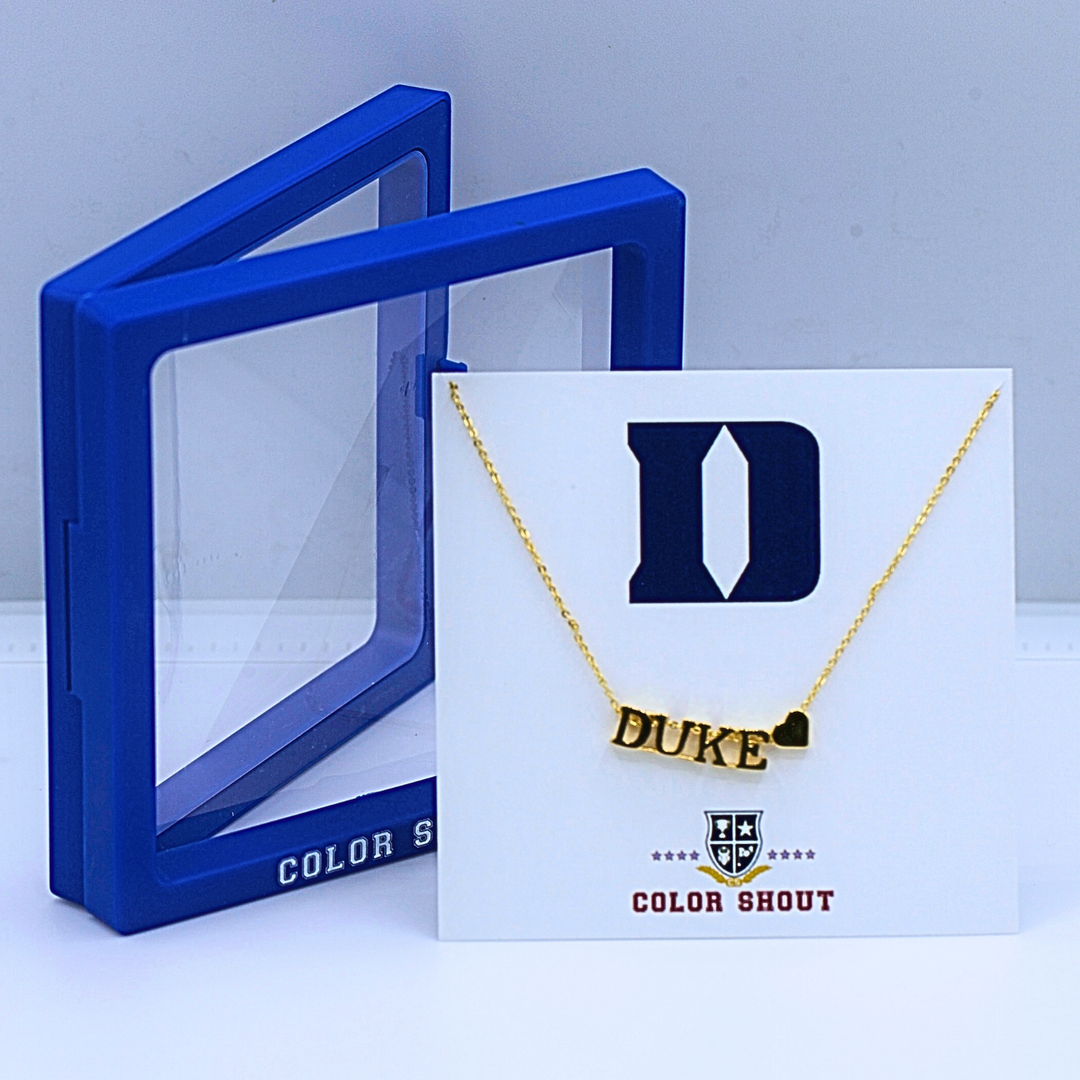DUKE University Heart Necklace