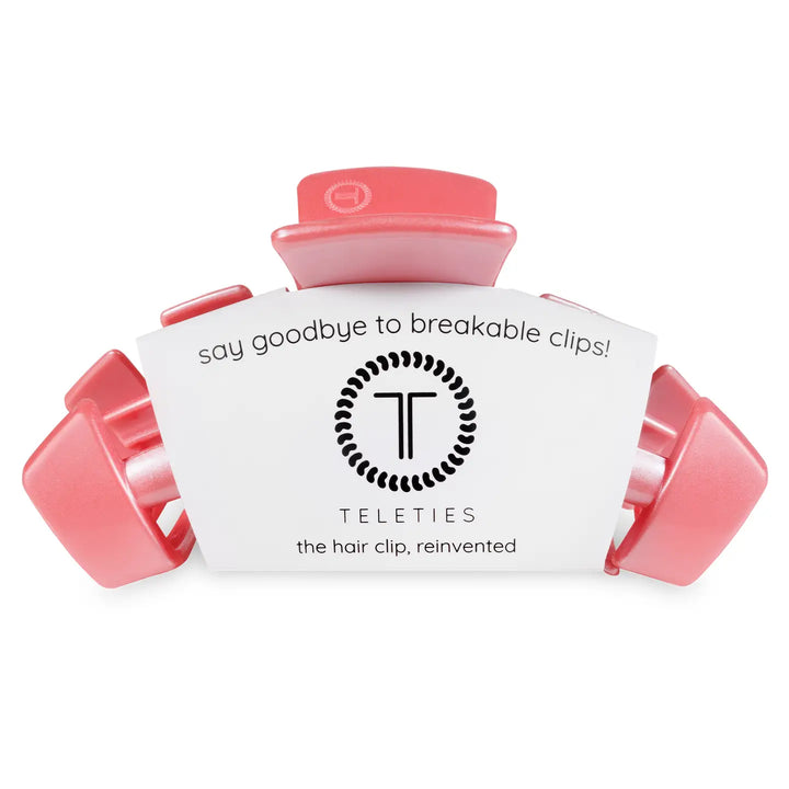 Calming Coral Hair Clip