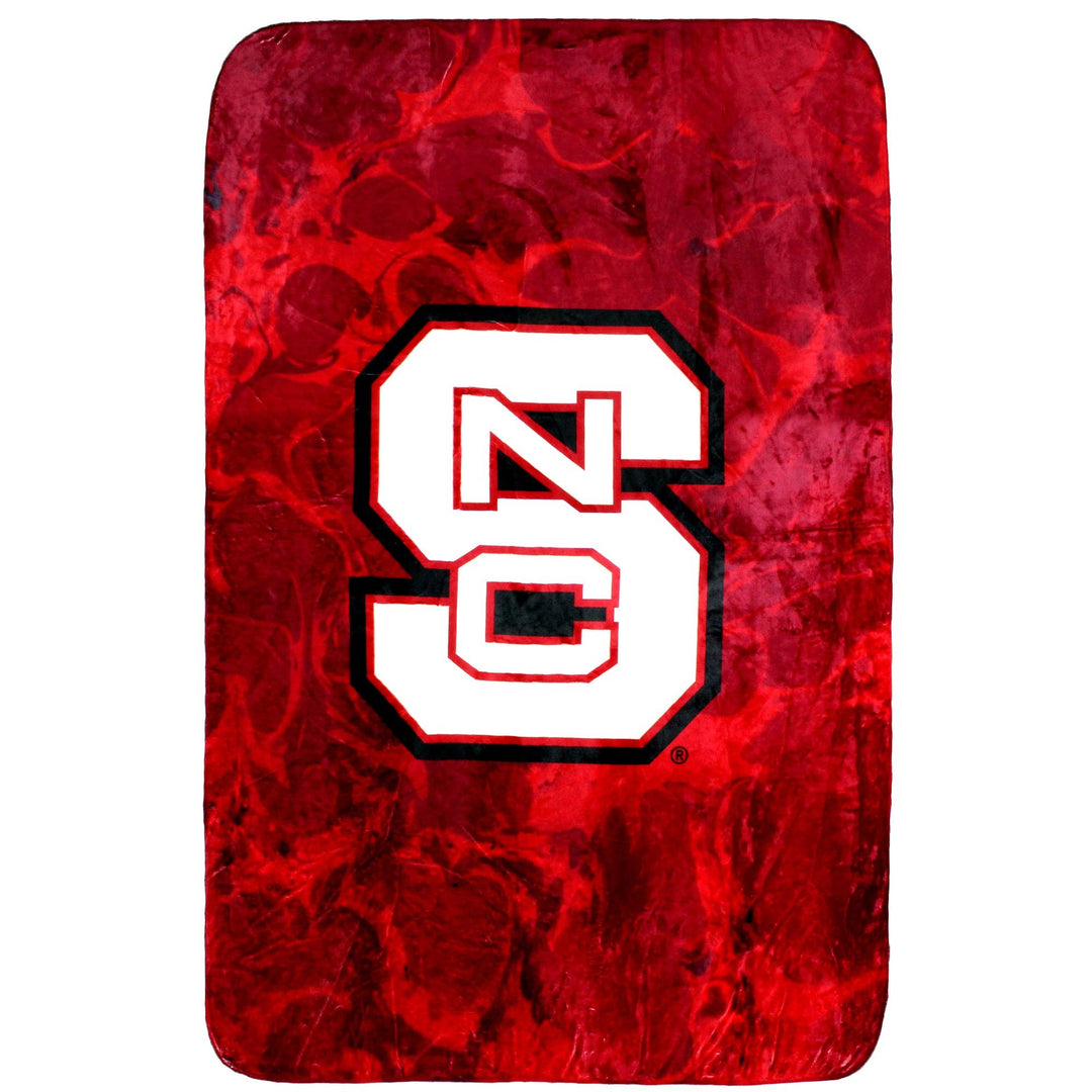 NC State Wolfpack Sublimated Soft Throw Blanket: 42 x 60"