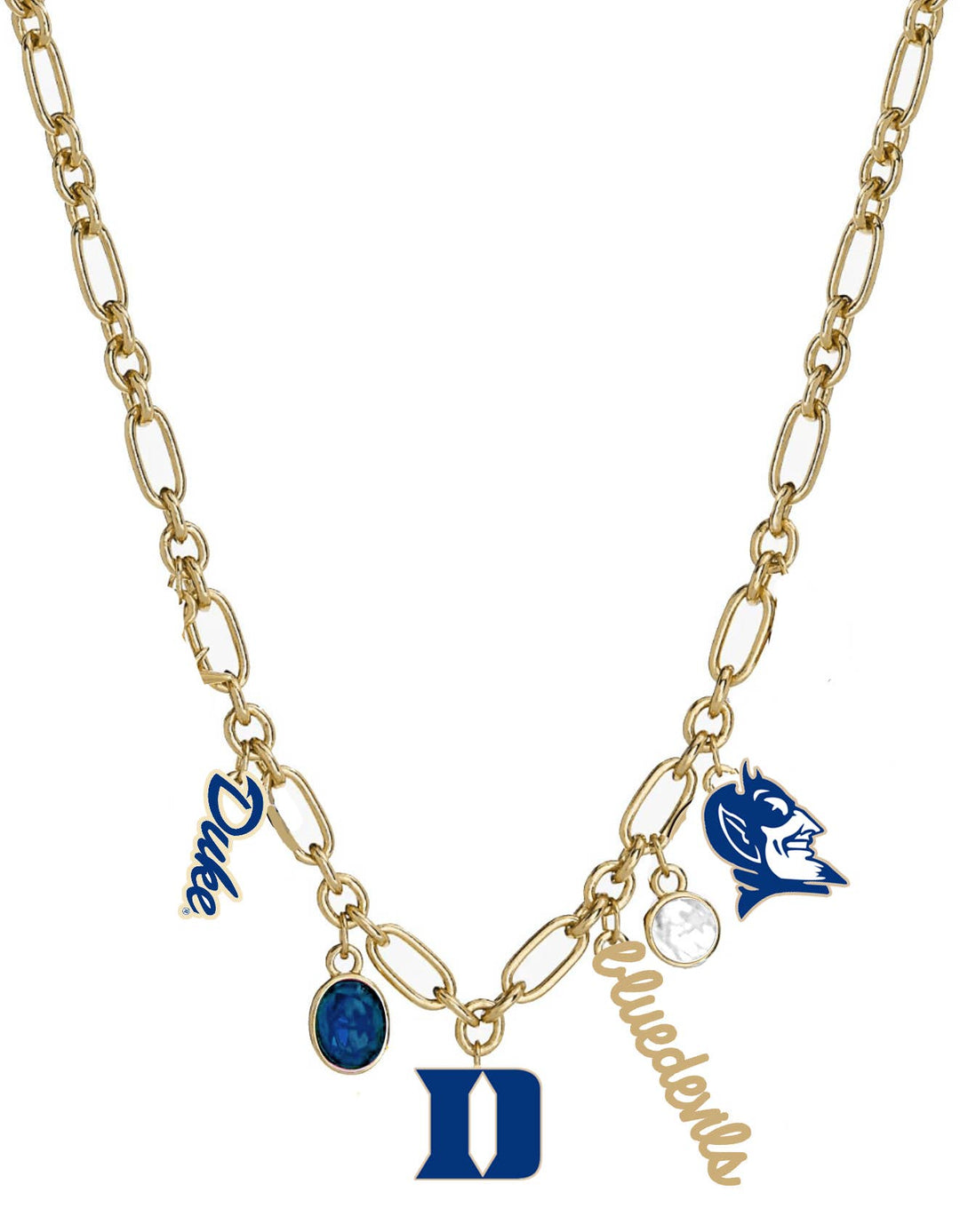Duke Blue Devils Gameday Charm Necklace