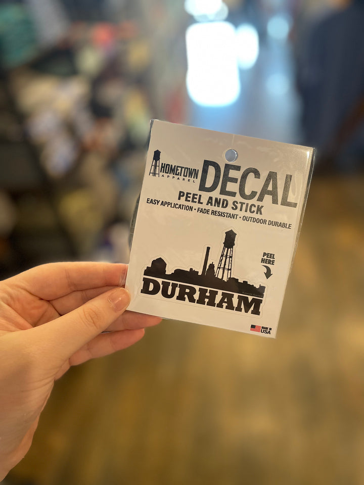 Durham Skyline Vinyl Decal #23