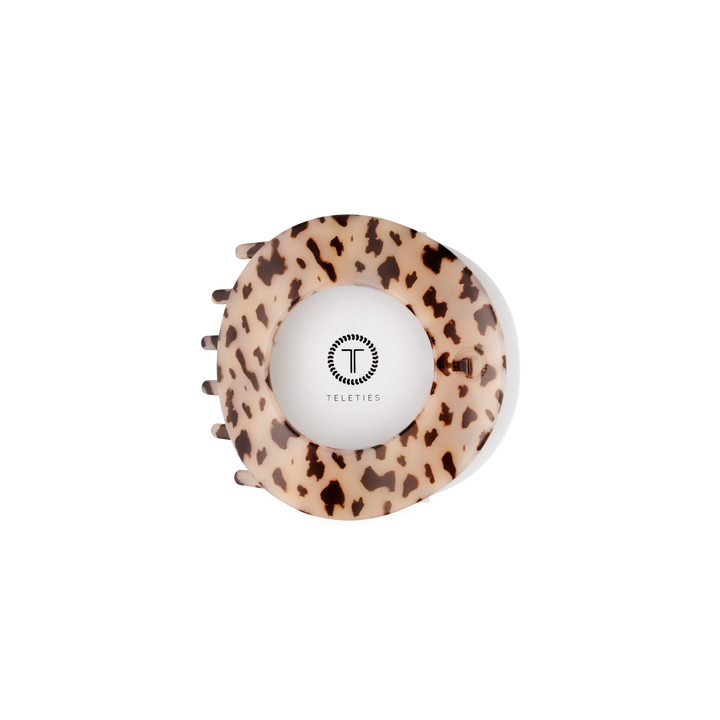 Blonde Tortoise | Medium | Flat Circle Hair Clip