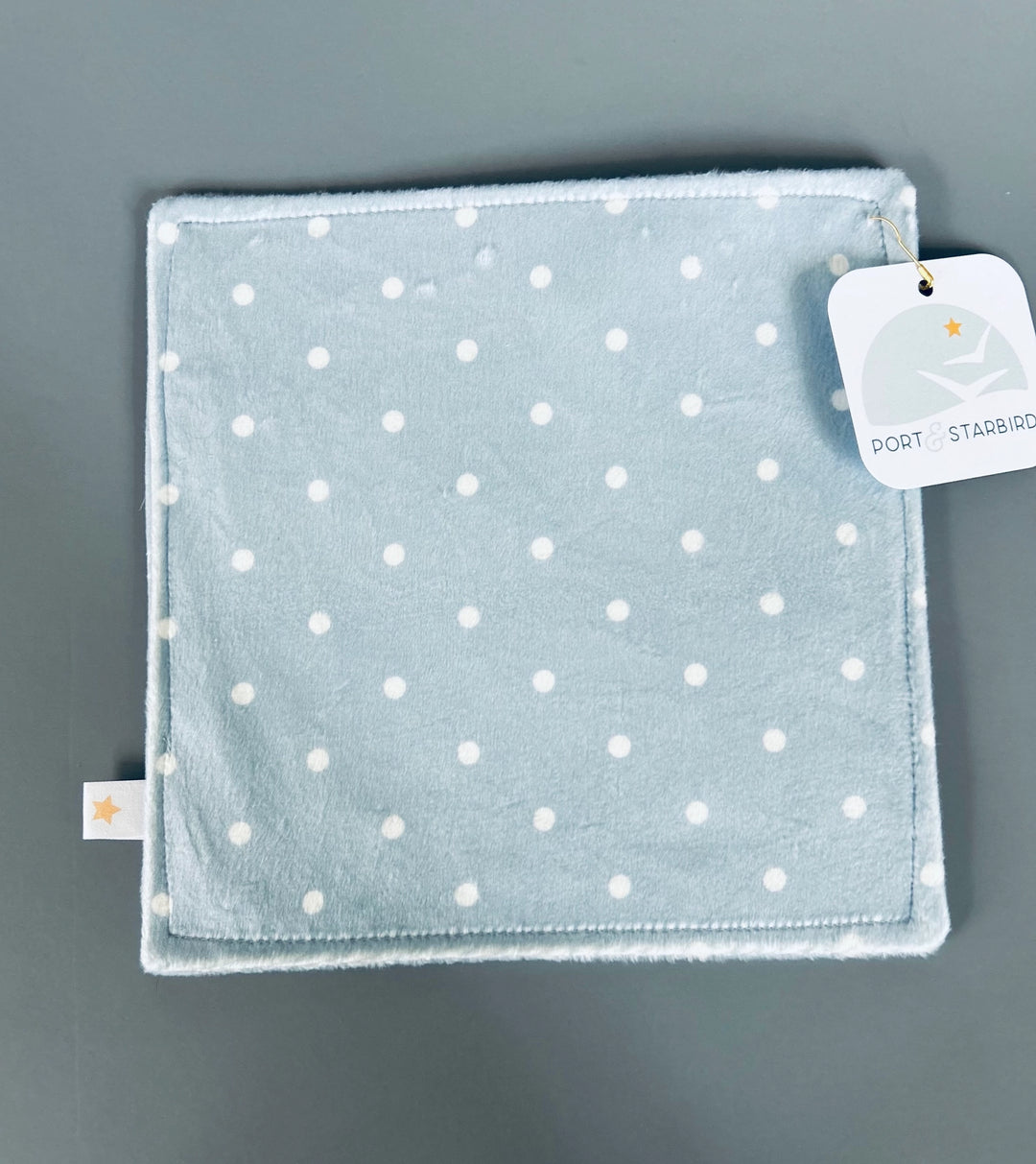 Blue Dot Crinkle Toy
