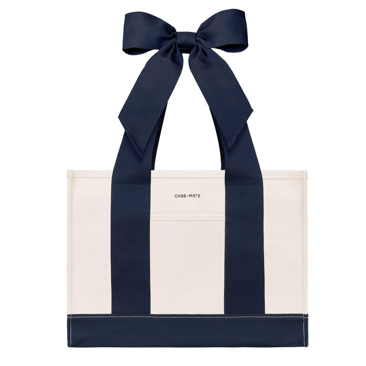 Case-Mate Canvas Tote: Ballet Pink Bow