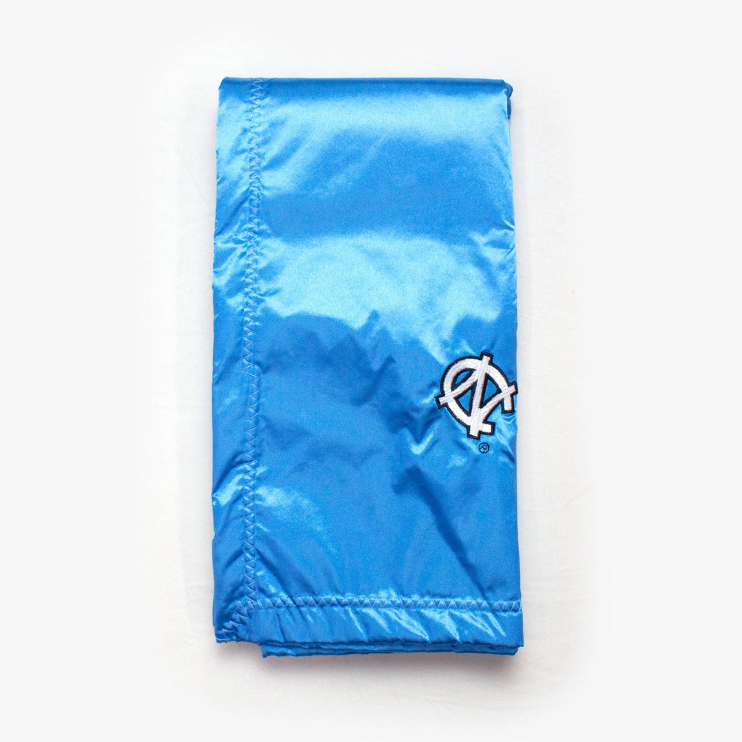 North Carolina Tar Heels Silky and Super Soft Plush Baby Blanket, 28" x 28"
