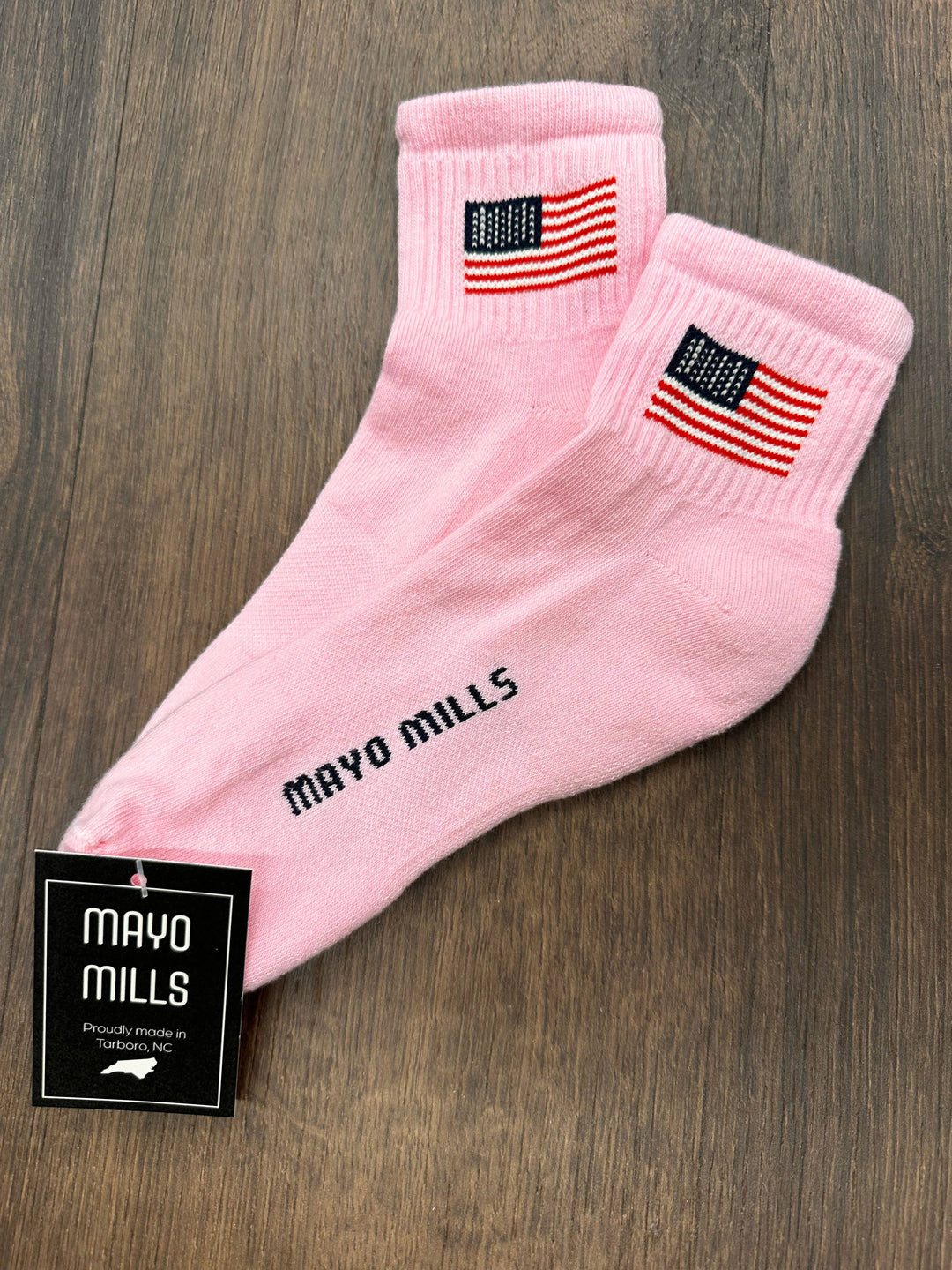 American Flag: Raspberry / Medium