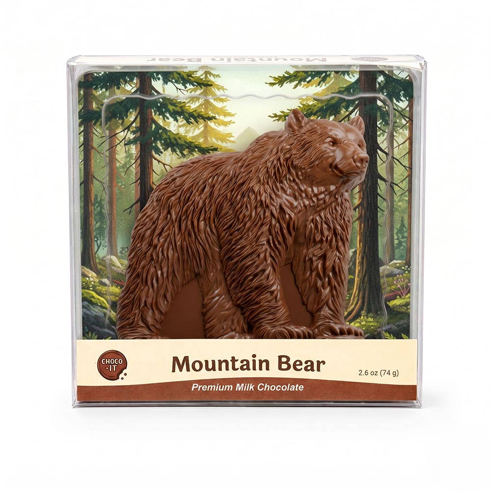 Mountain Bear Gift Box: Milk Chocolate