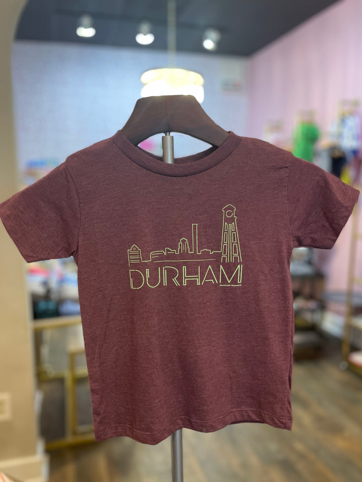 Durham Neon Toddler T-Shirt #27 (Heather Maroon)
