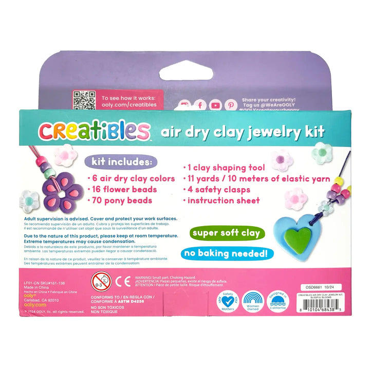 Creatibles Air Dry Clay Jewelry Kit
