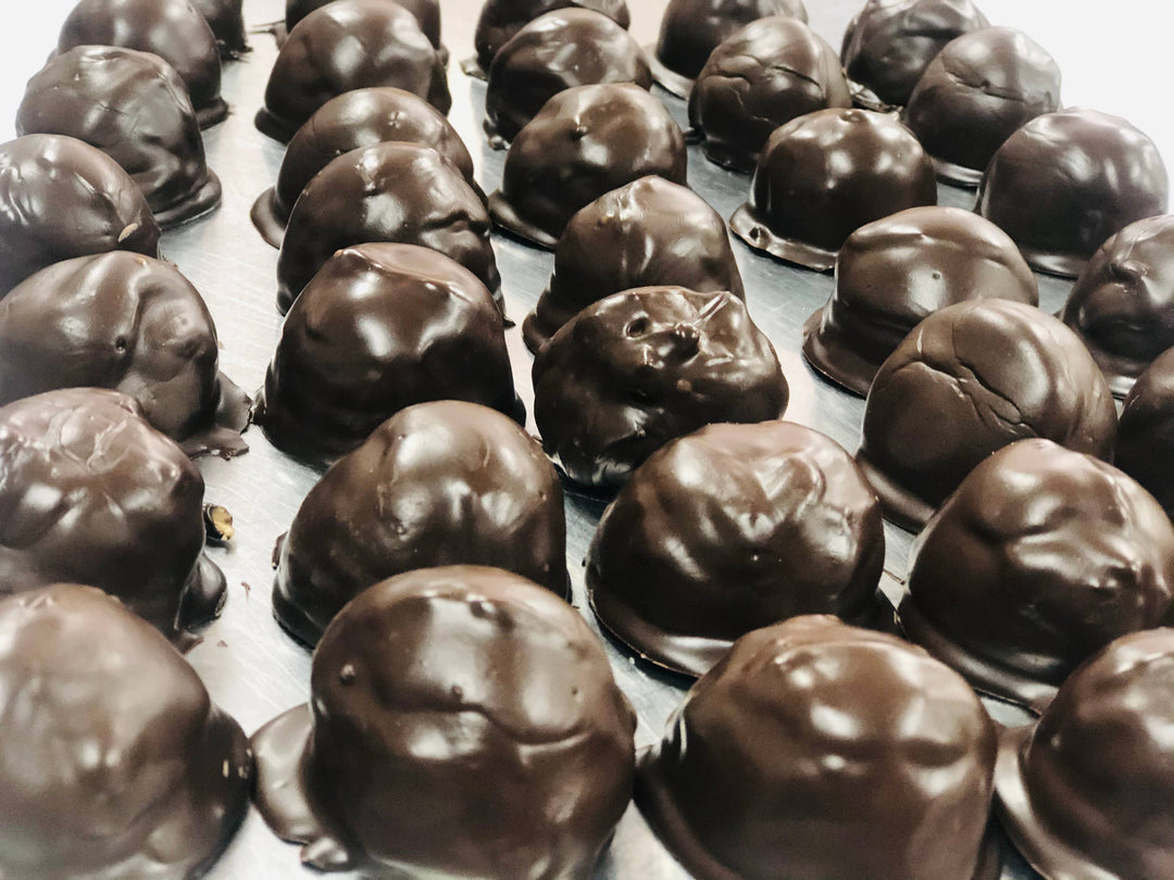 Buckeyes and Pecan caramels Gifts Chocolate Gift Box