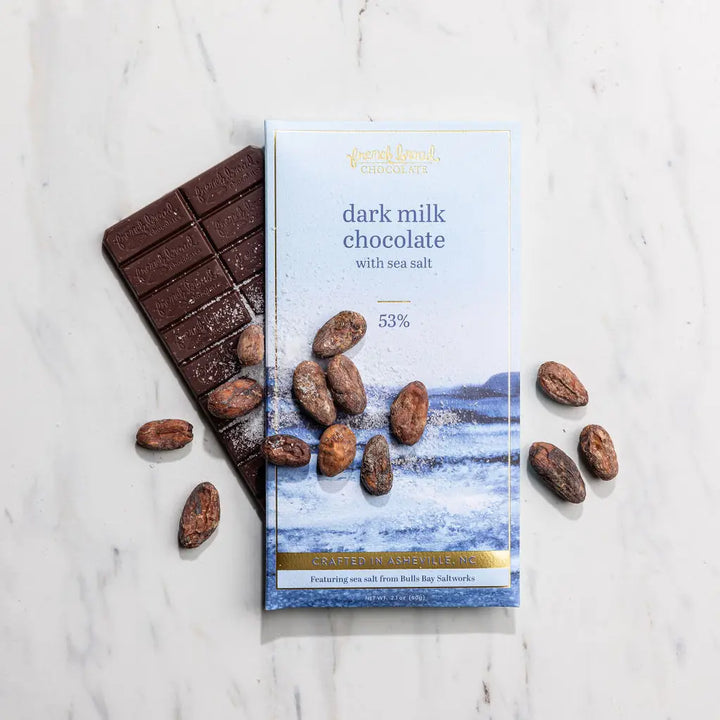 Dark Milk with Sea Salt Chocolate Bar