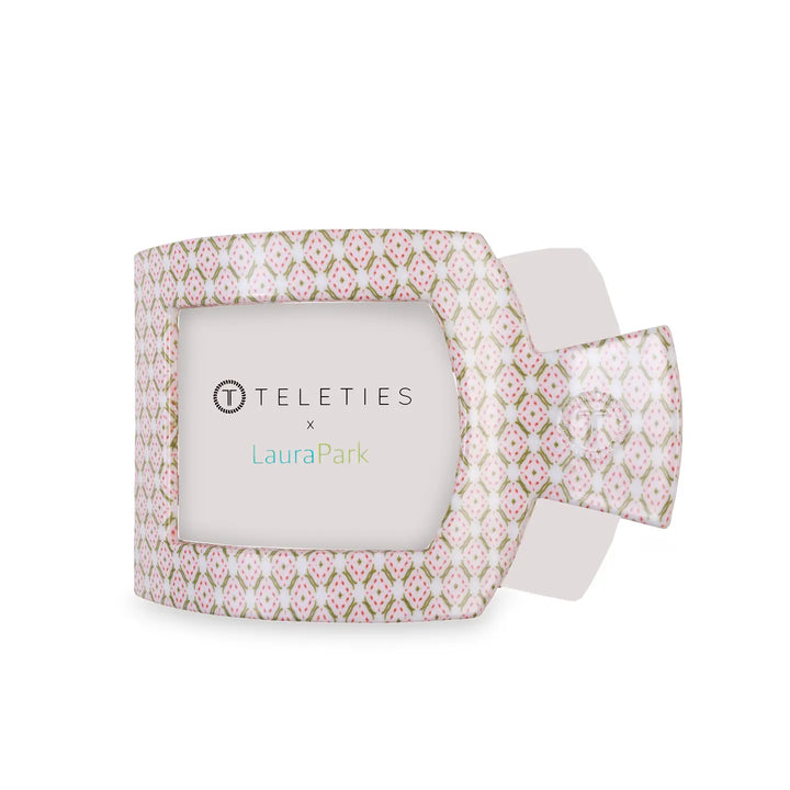 Pine & Pearl Flat Square Hair Clip