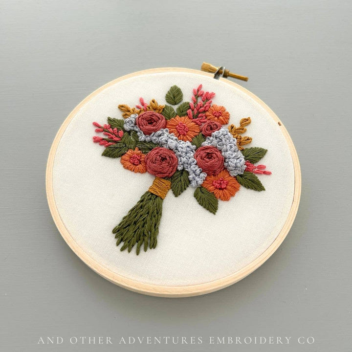 Hand Embroidery Kit - The Leisl Bouquet