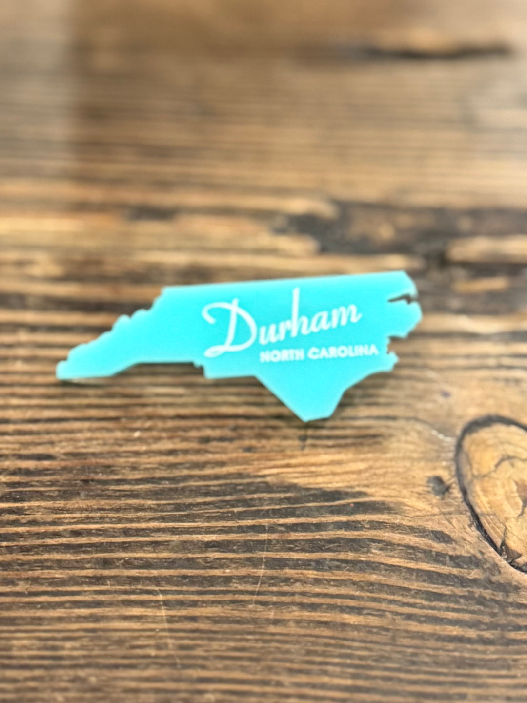 Durham North Carolina Acrylic Pin