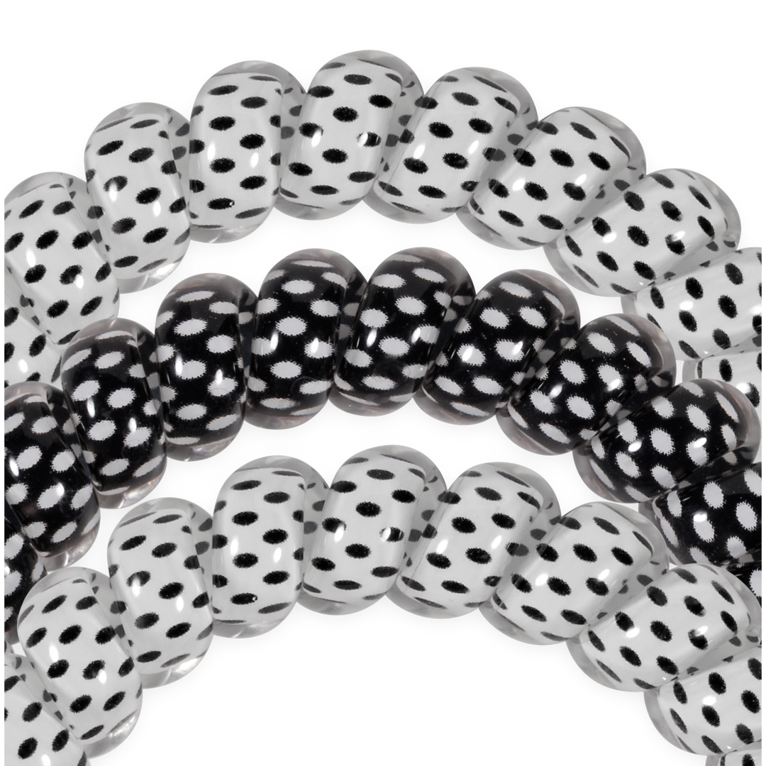 Polka Dot Party Large Hair Ties