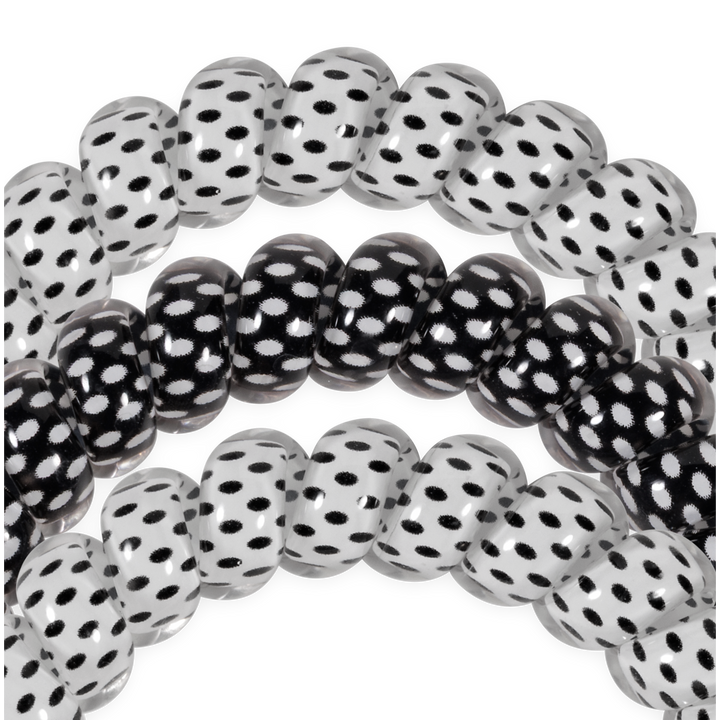 Polka Dot Party Large Hair Ties