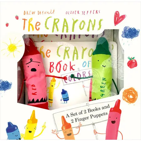 The Crayons Book & Finger Puppets
