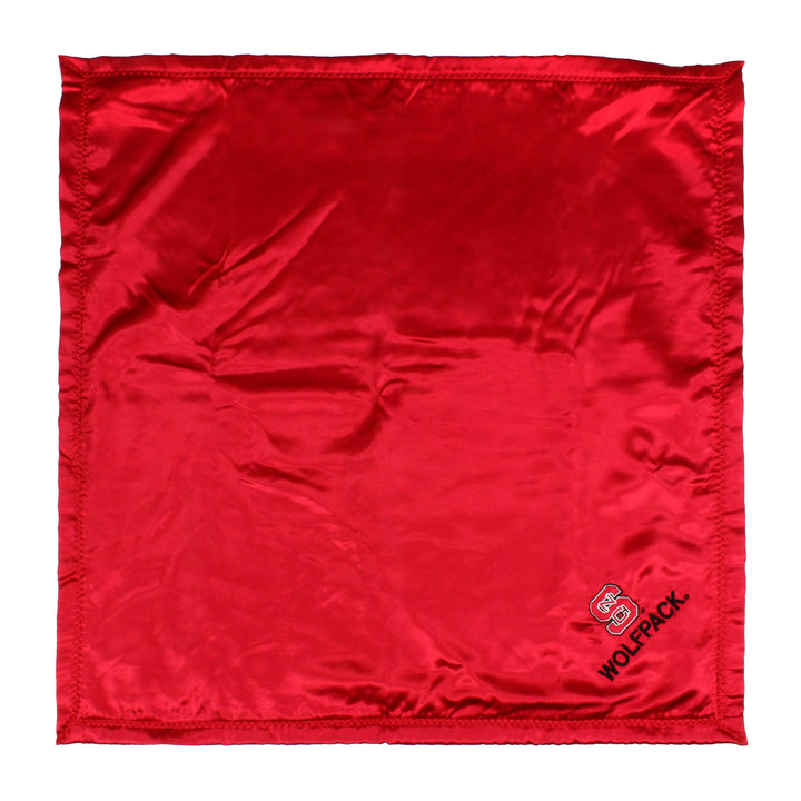 North Carolina State Wolfpack Silky and Super Soft Plush Baby Blanket, 28" x 28"